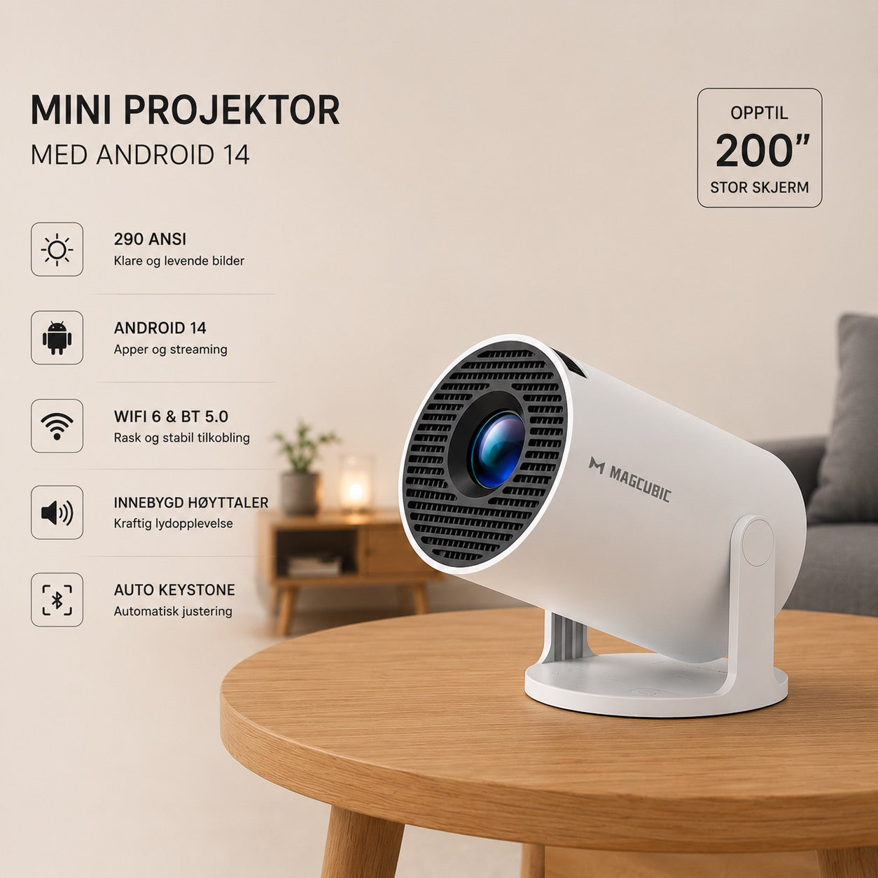 Mini Projektor - Lavira